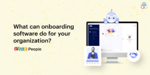Zoho People: software de onboarding